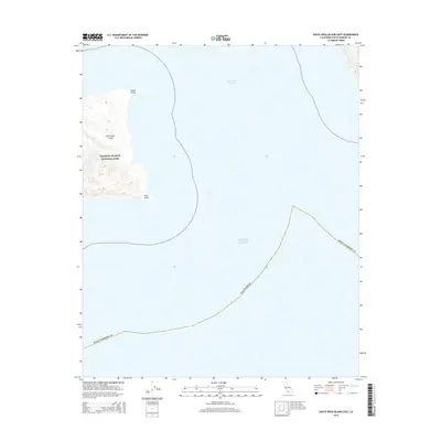 2015 Map of Santa Rosa Island East, 2015 Print