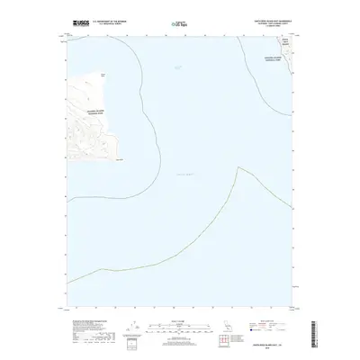 2018 Map of Santa Rosa Island East, 2018 Print