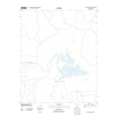 2011 Map of Santa Rosa Lake, 2011 Print