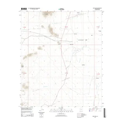 2014 Map of Santa Rosa, 2014 Print
