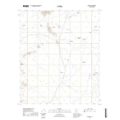 2018 Map of Santa Rosa, 2018 Print