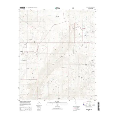 2015 Map of Santa Ysabel, 2015 Print