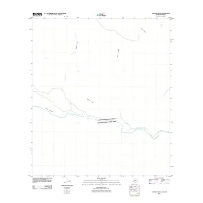 2011 Map of Santana Mesa, 2011 Print