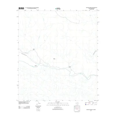 2012 Map of Santana Mesa, 2012 Print