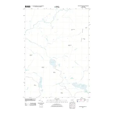 2010 Map of Santanoni Peak, 2010 Print