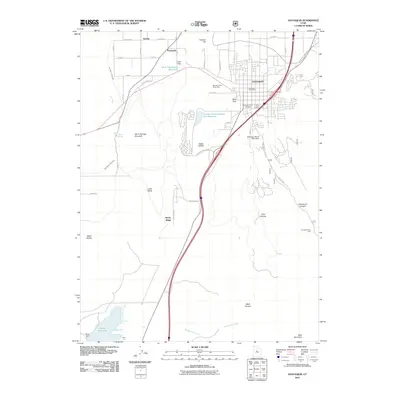 2011 Map of Santaquin, 2011 Print