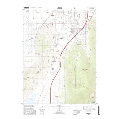 2017 Map of Santaquin, 2017 Print