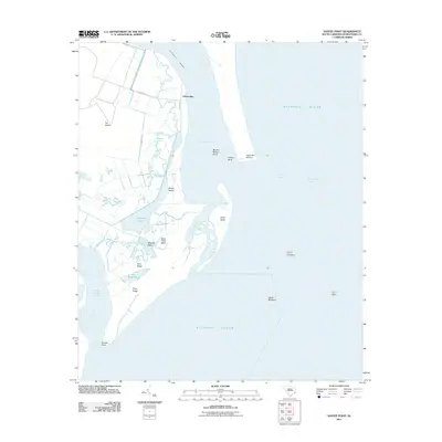 2011 Map of Santee Point, 2011 Print