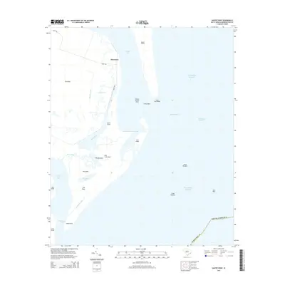 2014 Map of Santee Point, 2014 Print