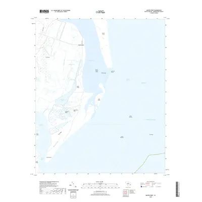 2020 Map of Santee Point, 2020 Print