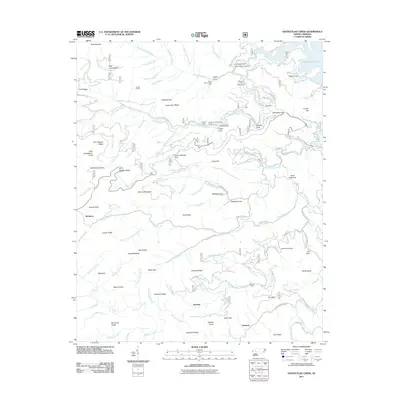 2011 Map of Santeetlah Creek, 2011 Print