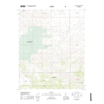 2018 Map of Santiago Creek, 2018 Print