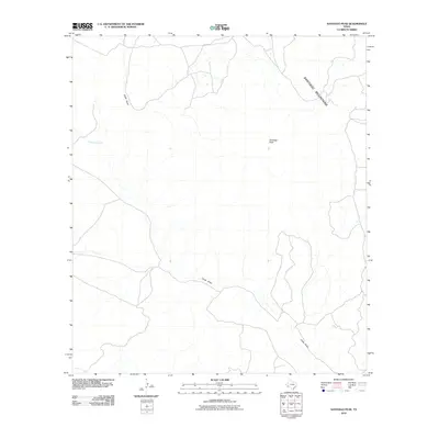 2010 Map of Santiago Peak, 2010 Print