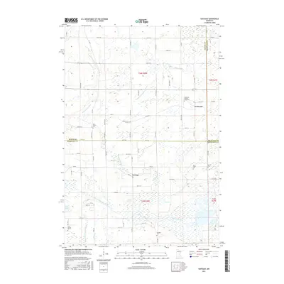 2016 Map of Santiago, 2016 Print