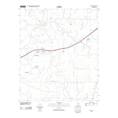 2010 Map of Santo, 2010 Print