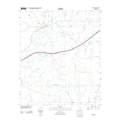 2012 Map of Santo, 2012 Print