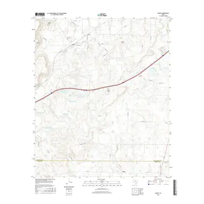 2016 Map of Santo, 2016 Print