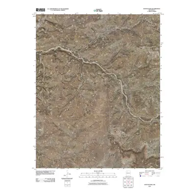 2010 Map of Santos Peak, 2010 Print