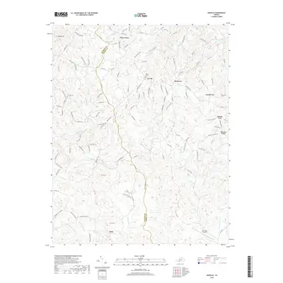 2019 Map of Sanville, 2019 Print