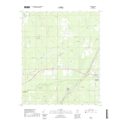2018 Map of Sapa, 2018 Print