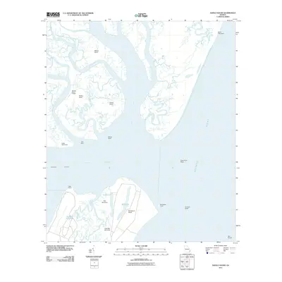 2011 Map of Sapelo Sound, 2011 Print