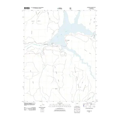 2011 Map of Sapinero, 2011 Print