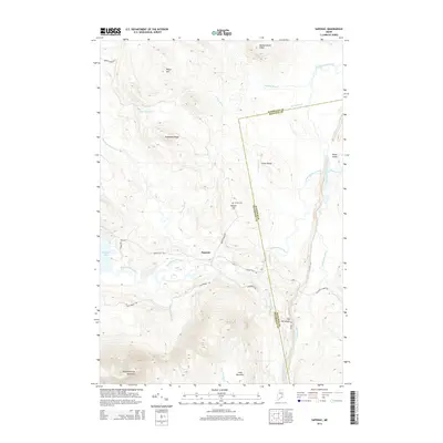 2014 Map of Saponac, 2014 Print