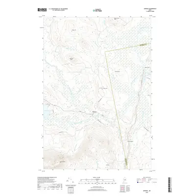 2018 Map of Saponac, 2018 Print