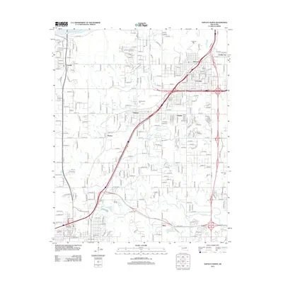 2012 Map of Sapulpa North, 2012 Print