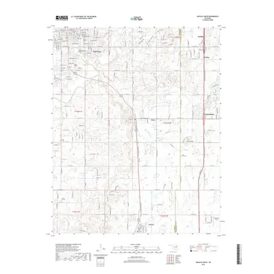 2018 Map of Sapulpa South, 2018 Print
