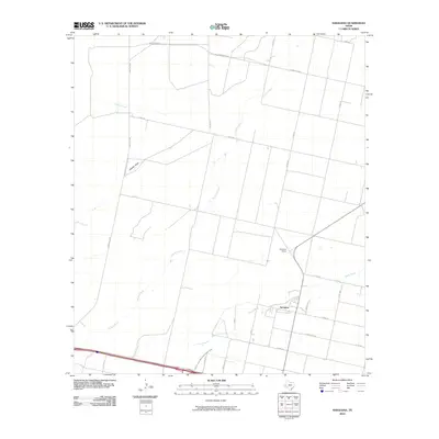 2010 Map of Saragosa, 2010 Print