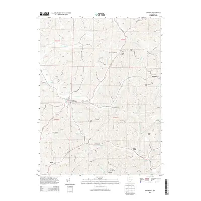 2013 Map of Sarahsville, 2013 Print