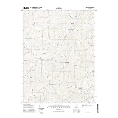 2016 Map of Sarahsville, 2016 Print