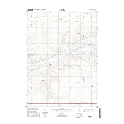 2017 Map of Saranac, 2017 Print