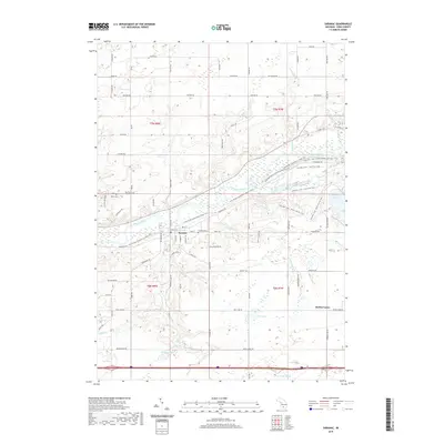 2019 Map of Saranac, 2019 Print