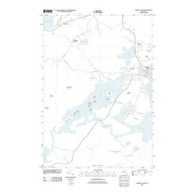 2010 Map of Saranac Lake, 2010 Print
