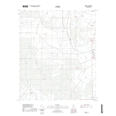 2018 Map of Saranac, 2018 Print