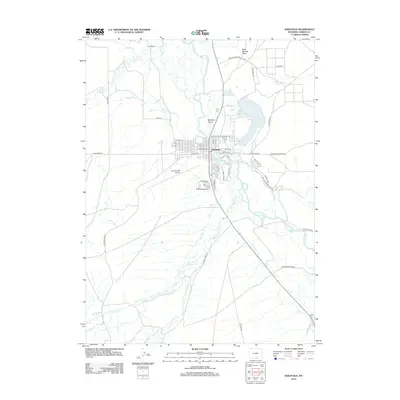 2012 Map of Saratoga, 2012 Print