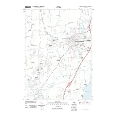 2010 Map of Saratoga Springs, 2010 Print
