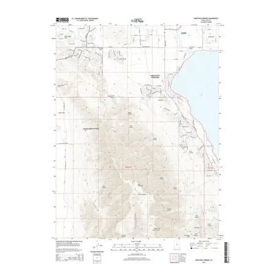 2014 Map of Saratoga Springs, 2014 Print