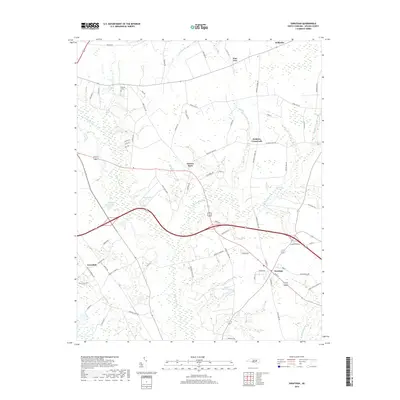 2019 Map of Saratoga, 2019 Print