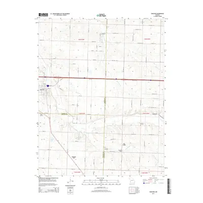 2015 Map of Sarcoxie, 2015 Print