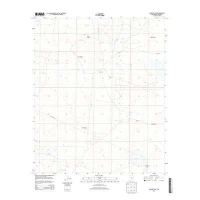 2013 Map of Sardine Lake, 2013 Print