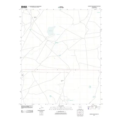 2010 Map of Sardine Mountain, 2010 Print