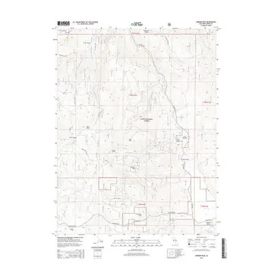 2015 Map of Sardine Peak, 2015 Print