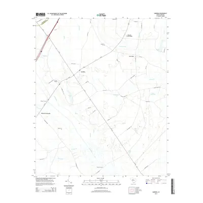 2014 Map of Sardinia, 2014 Print