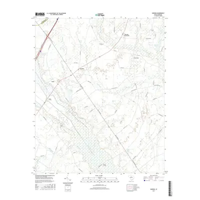 2017 Map of Sardinia, 2017 Print