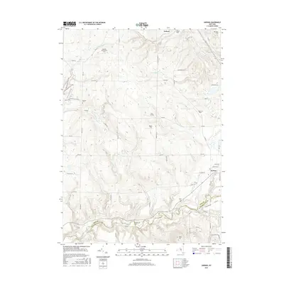 2016 Map of Sardinia, 2016 Print