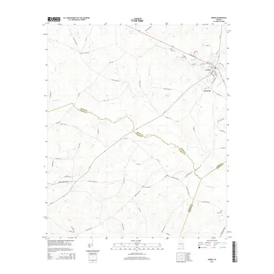 2014 Map of Sardis, 2014 Print
