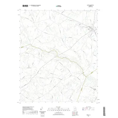 2020 Map of Sardis, 2020 Print
